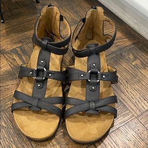 Size 8.5 gladiator style sandals